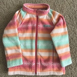 Colombia Fleece jacket. Size 12-18months.